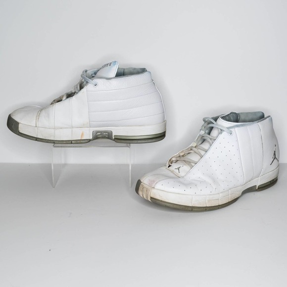 Air Jordan Men's Team Elite II Basketball Shoes Sneakers White Size 13 | AN - Picture 2 of 7
